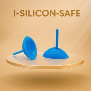 I-SILICON-SAFE silicone eye shields for RF and electrocautery procedures