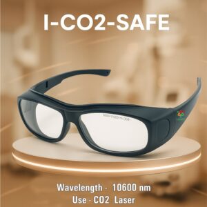 I-CO2-SAFE laser safety goggles for 10600 nm CO₂ laser protection