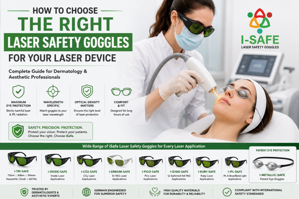How to choose the right laser safety goggles for your laser device