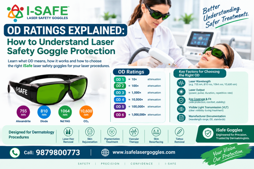 ChatGPT Image Sep 22, 2026, 02_09_55 PM Laser safety goggles OD ratings explained with iSafe laser safety goggles